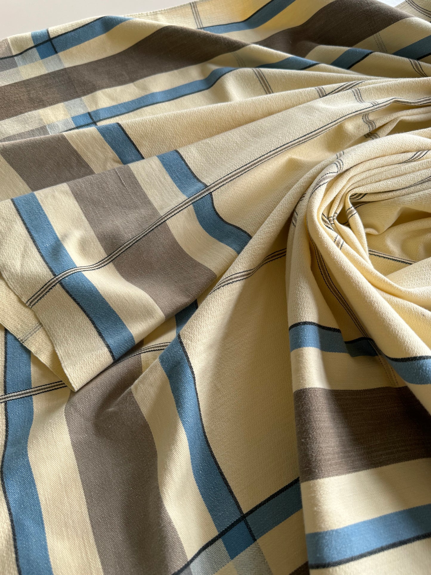 Checkered table cloth