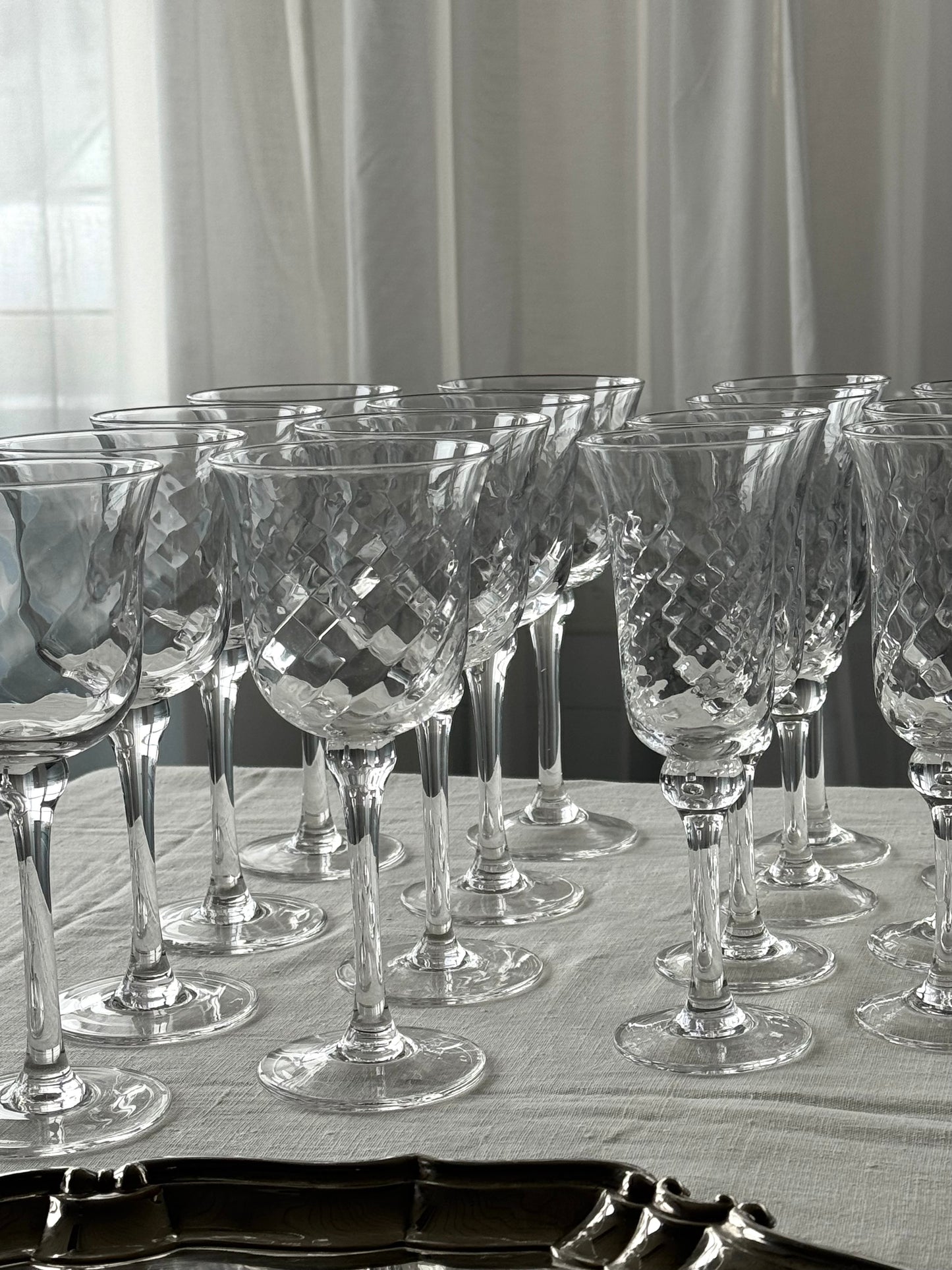 Swirling glasses