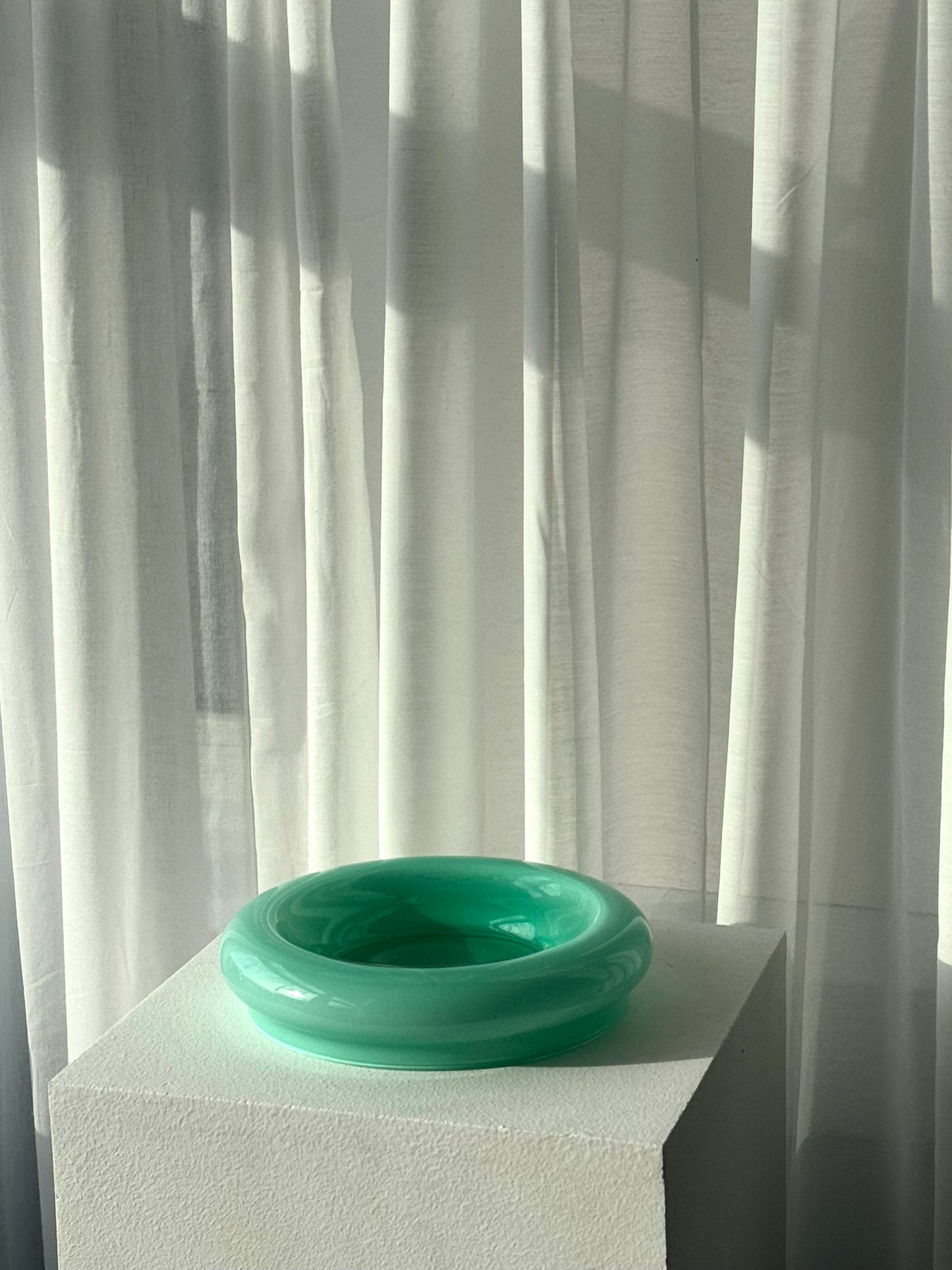 Murano bonbonniere and bowl