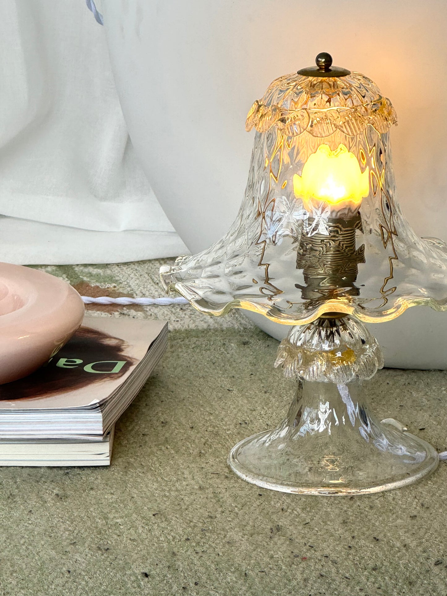 Vintage Murano table lamp