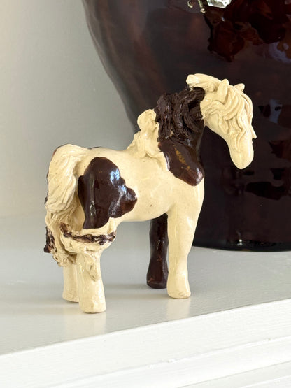 Handmade ceramic pony