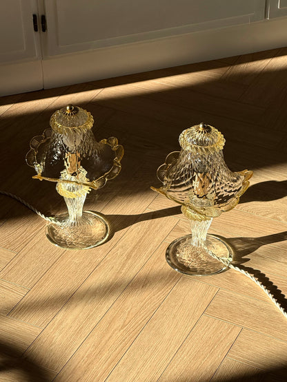 Vintage Murano lamps
