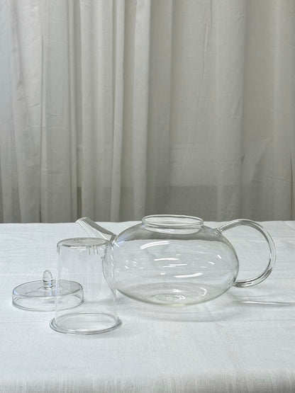 Glass teapot