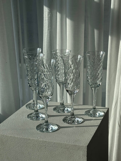 Champagne glasses