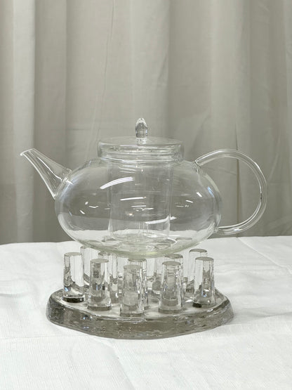 Glass teapot