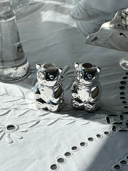 Teddy bear salt and pepper