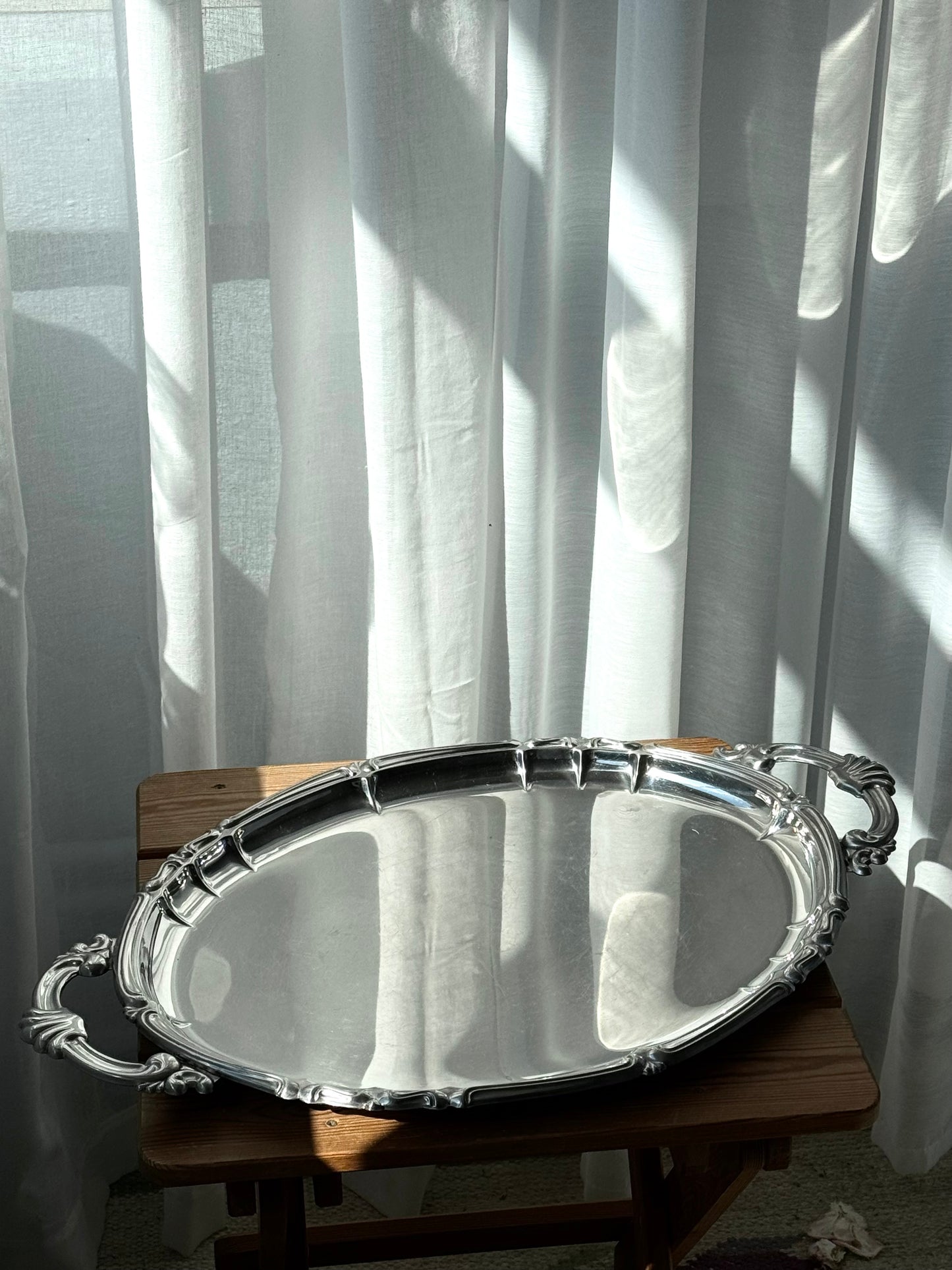 Oval Italian tray
