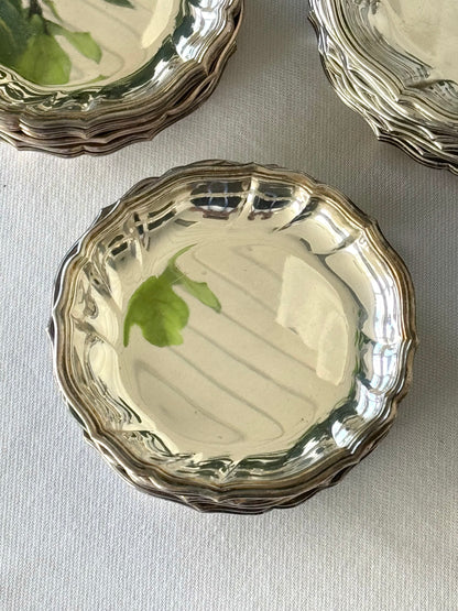 Silver plated dishes