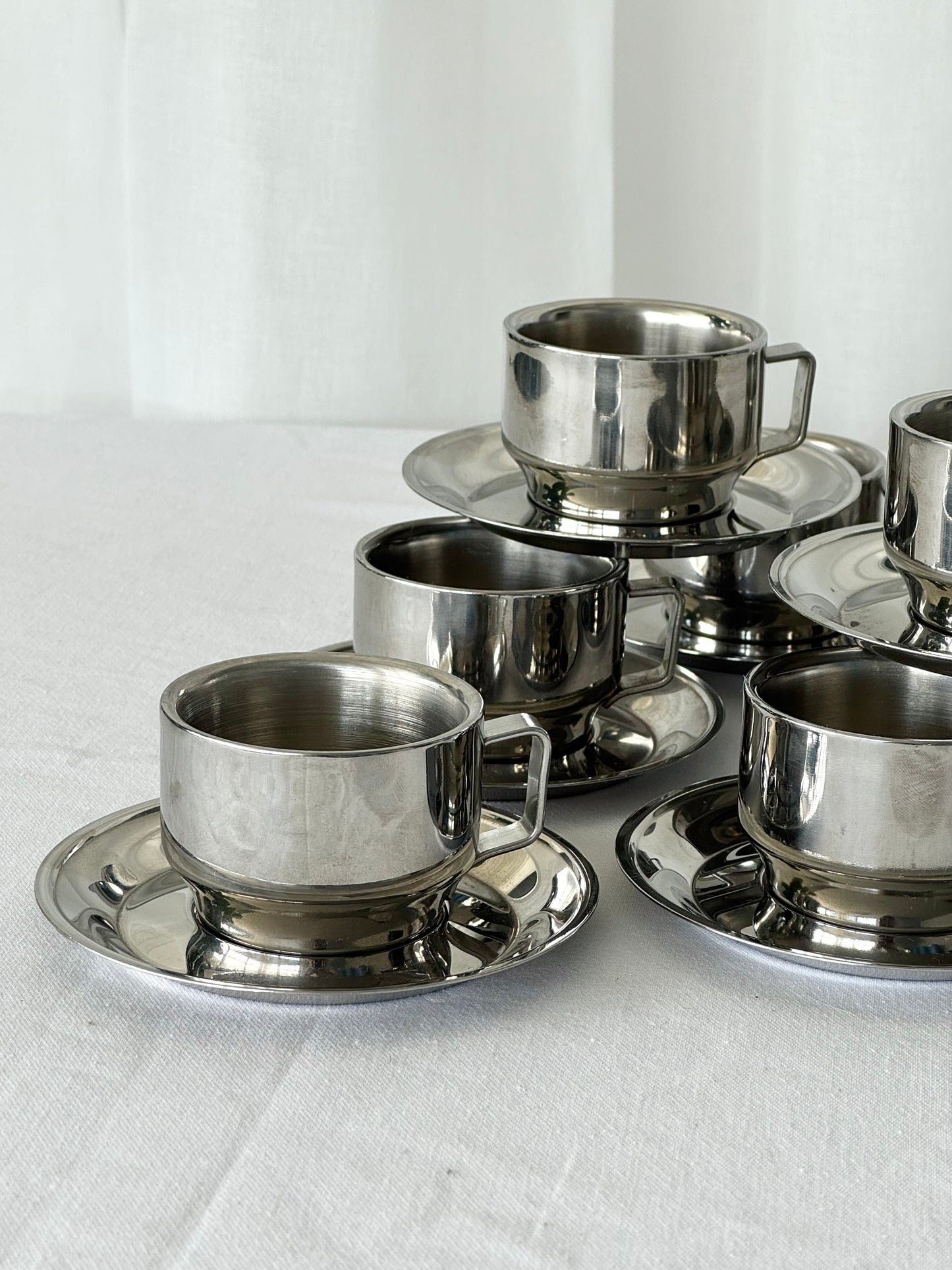 Inox italy espresso cups
