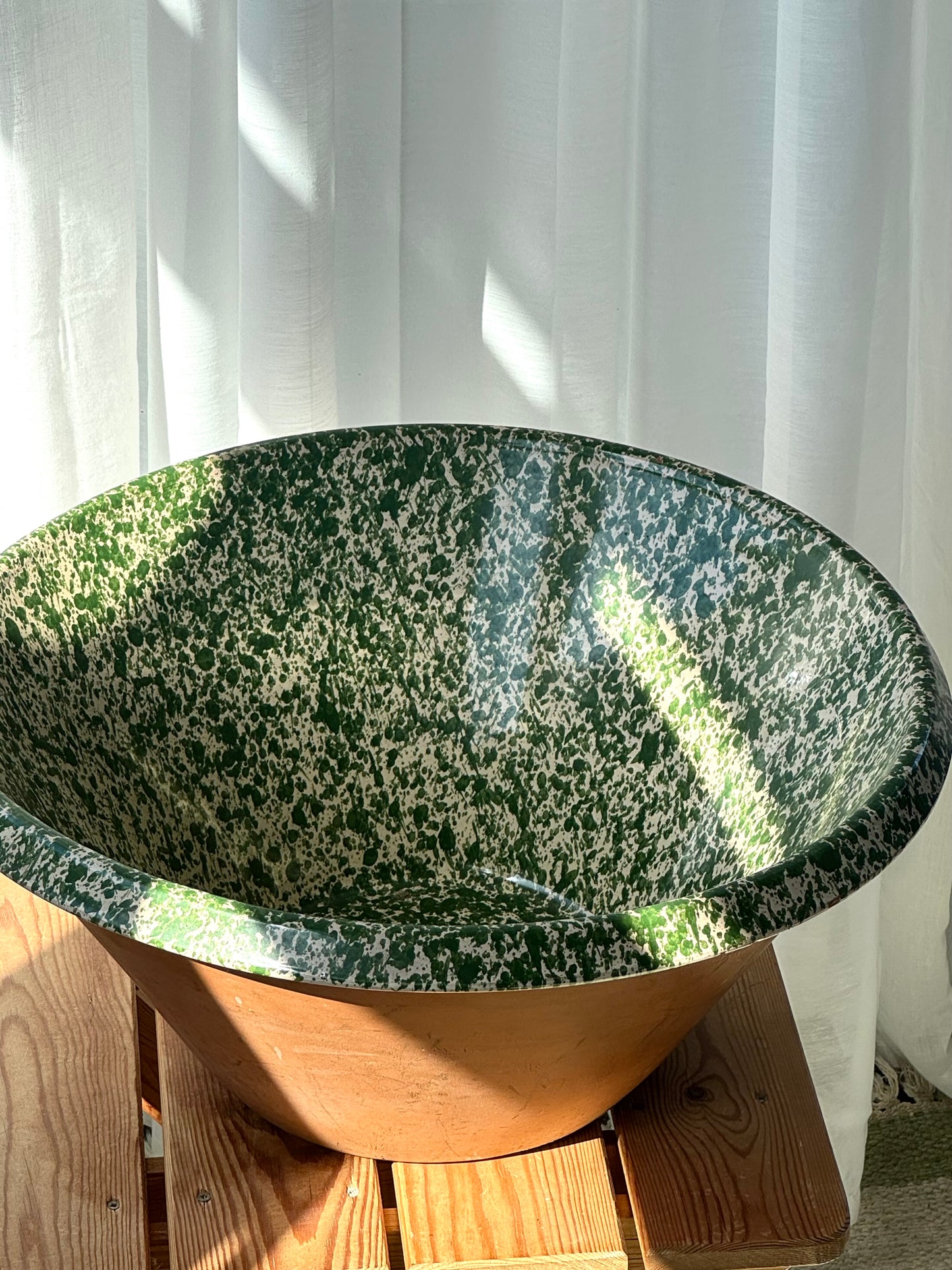 Huge Italian ceramic bowl