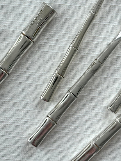 Silver plated flatware