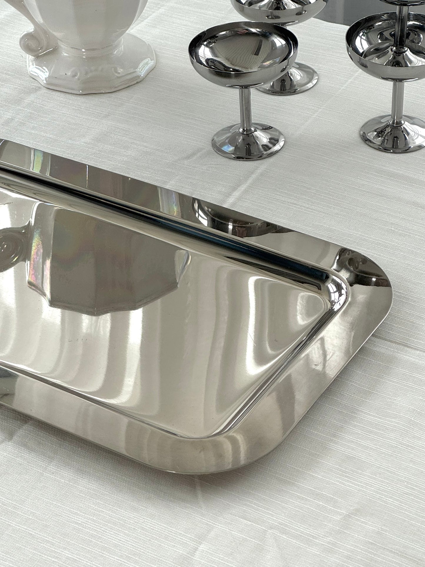 Silver plated dish