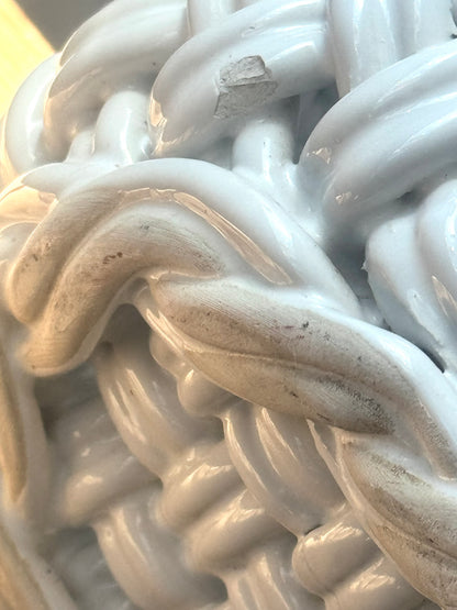Ceramic basket