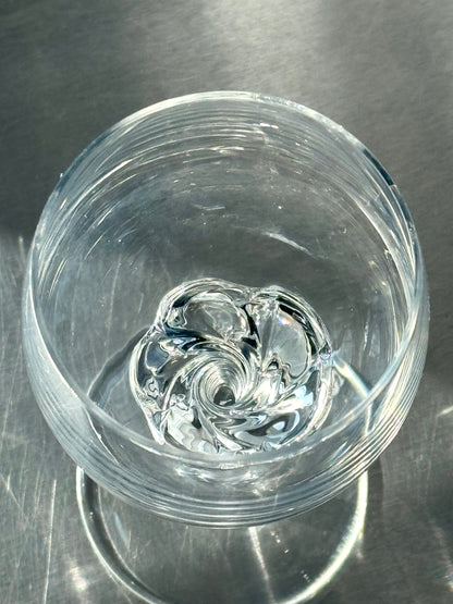 Swirl stem Wine glasses