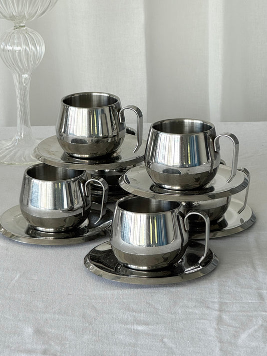 Inox italy espresso cups