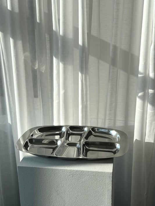Divided Inox dish