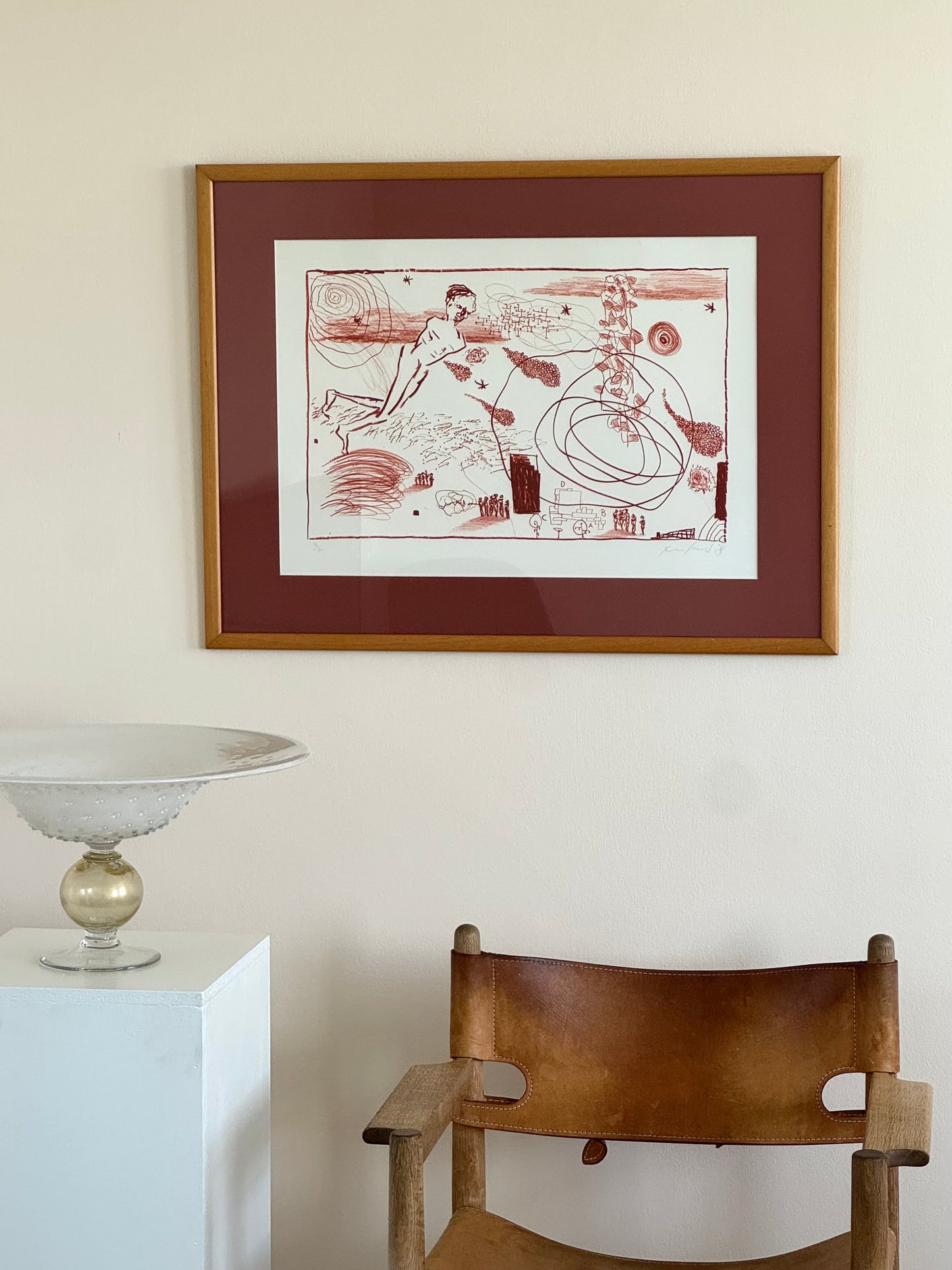 Novotel collection lithograph