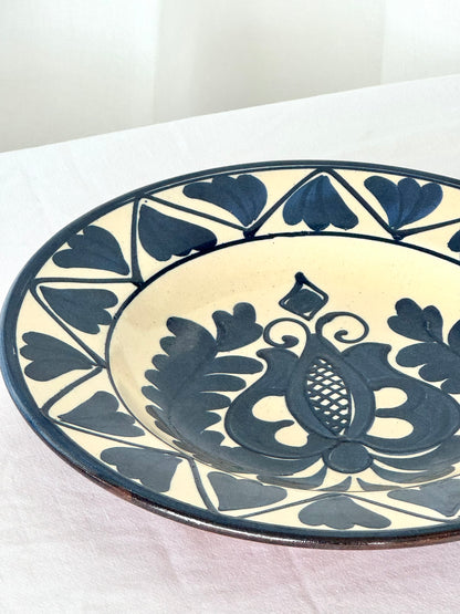 Ceramic blue bowl