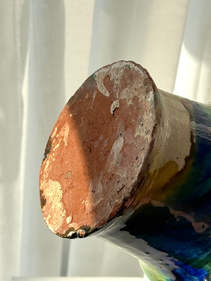 Handmade sculptural vase