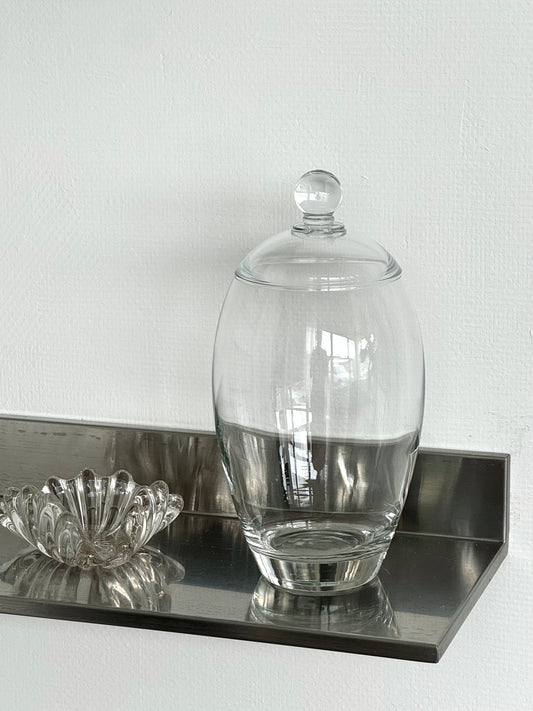 Big glass bonbonniere