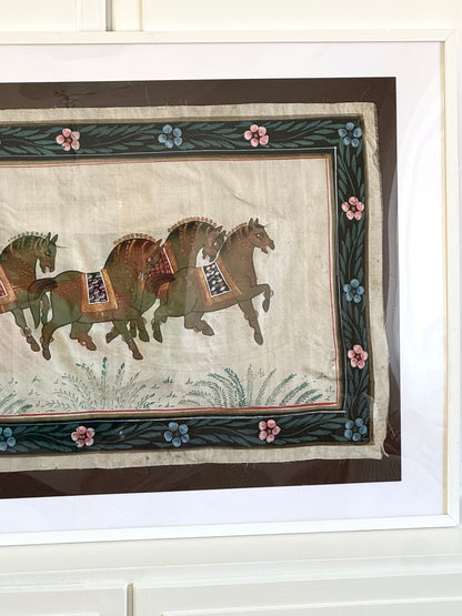 Framed horses