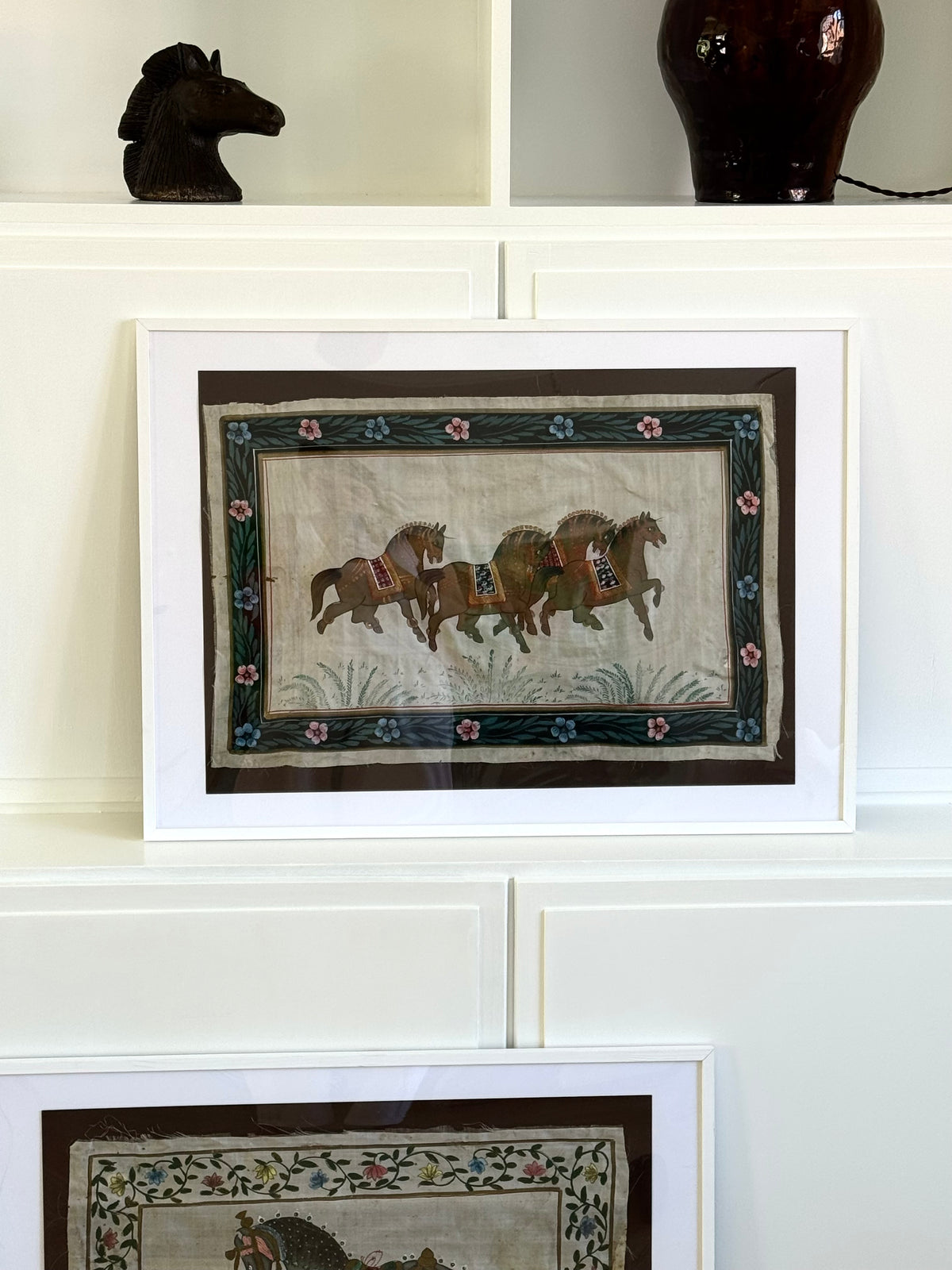 Framed horses