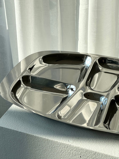 Divided Inox dish