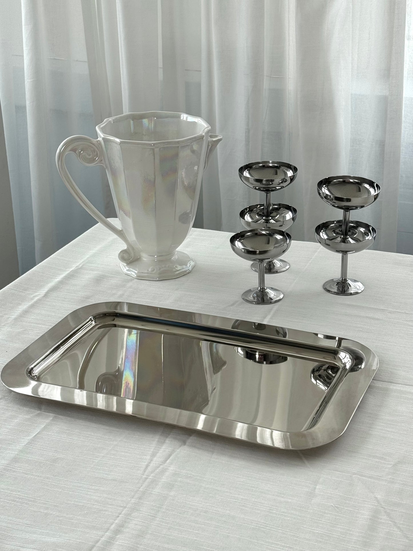 Silver plated dish
