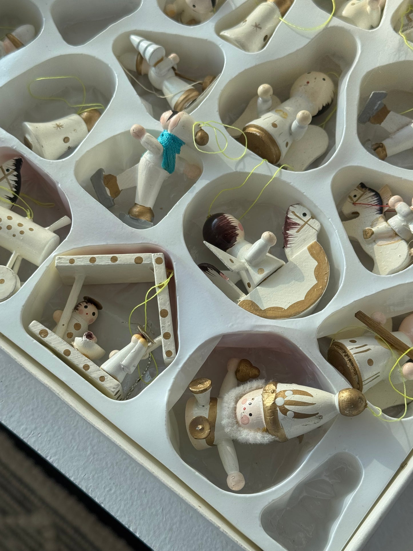 Wooden german ornaments