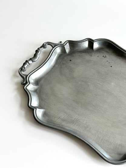 Old tin tray