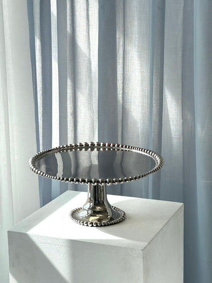 Silver plated stand