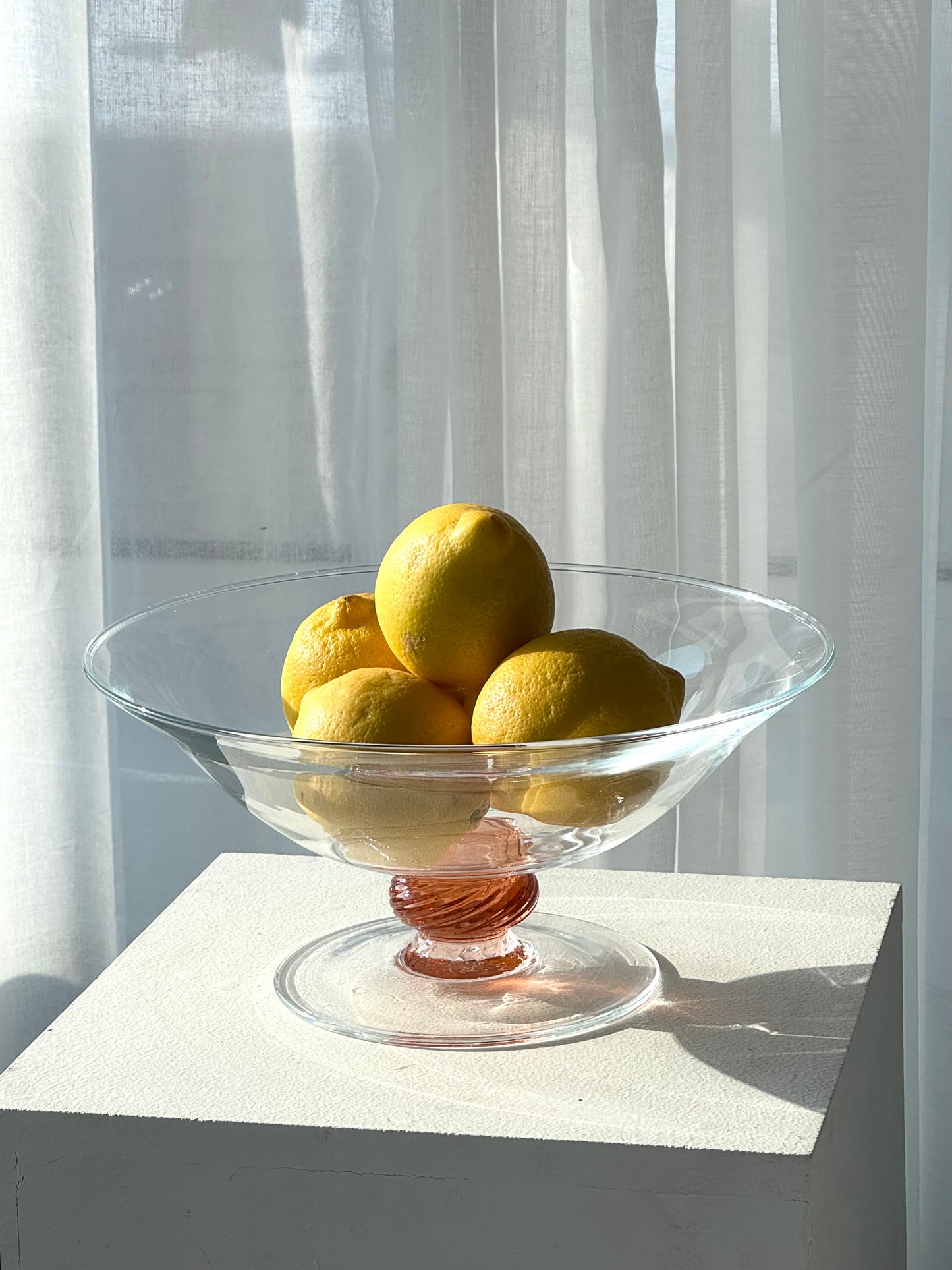 Handmade bowl on foot