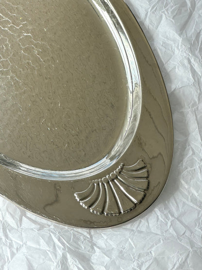 Hammered clam dish