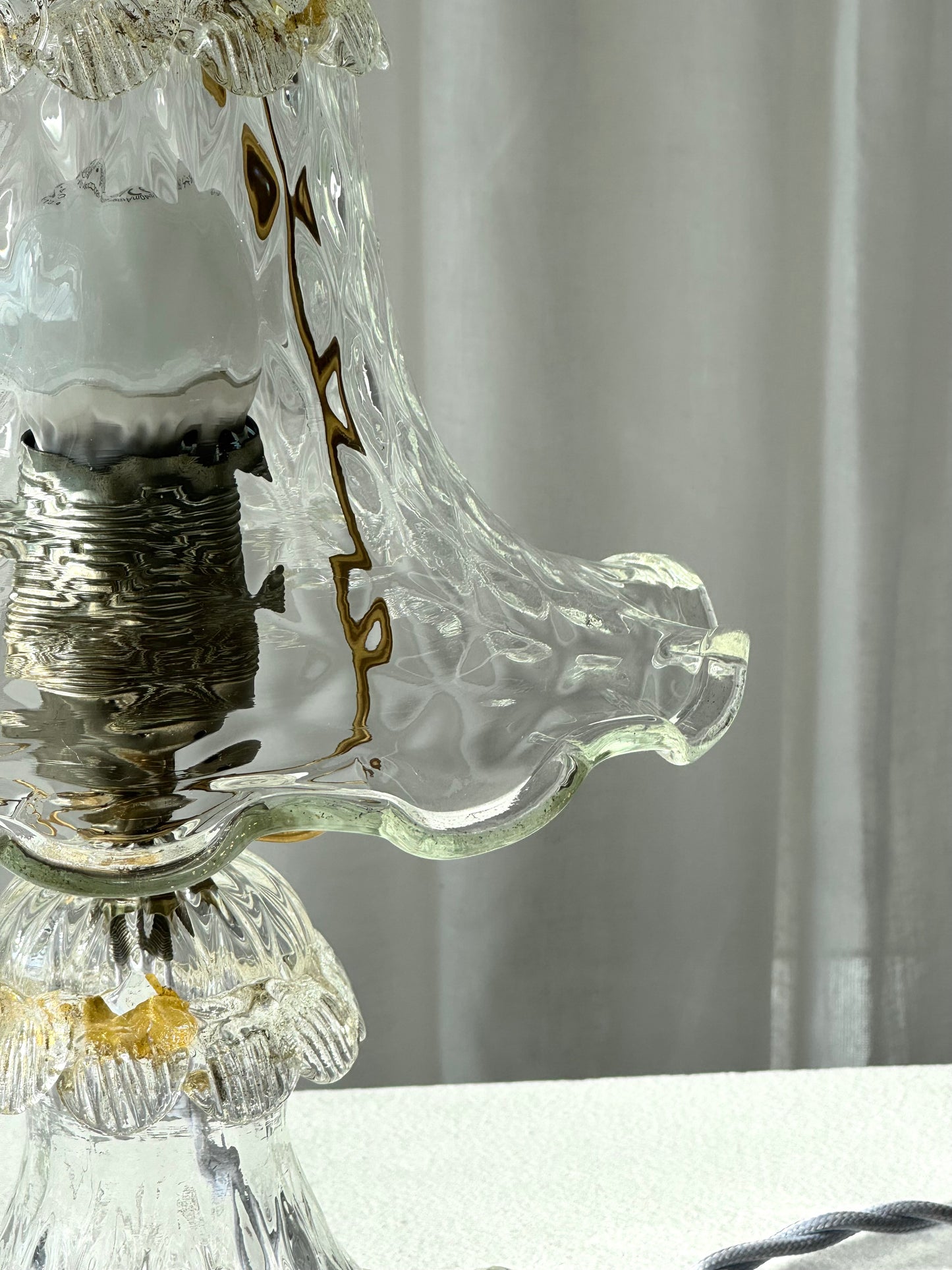 Vintage Murano table lamp