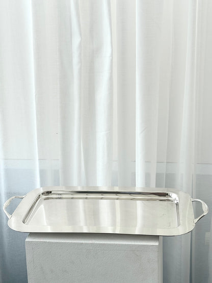 Silver plated tray