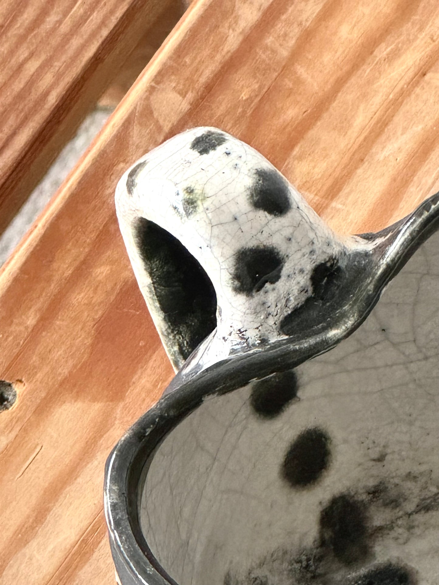 Ceramic milk jug