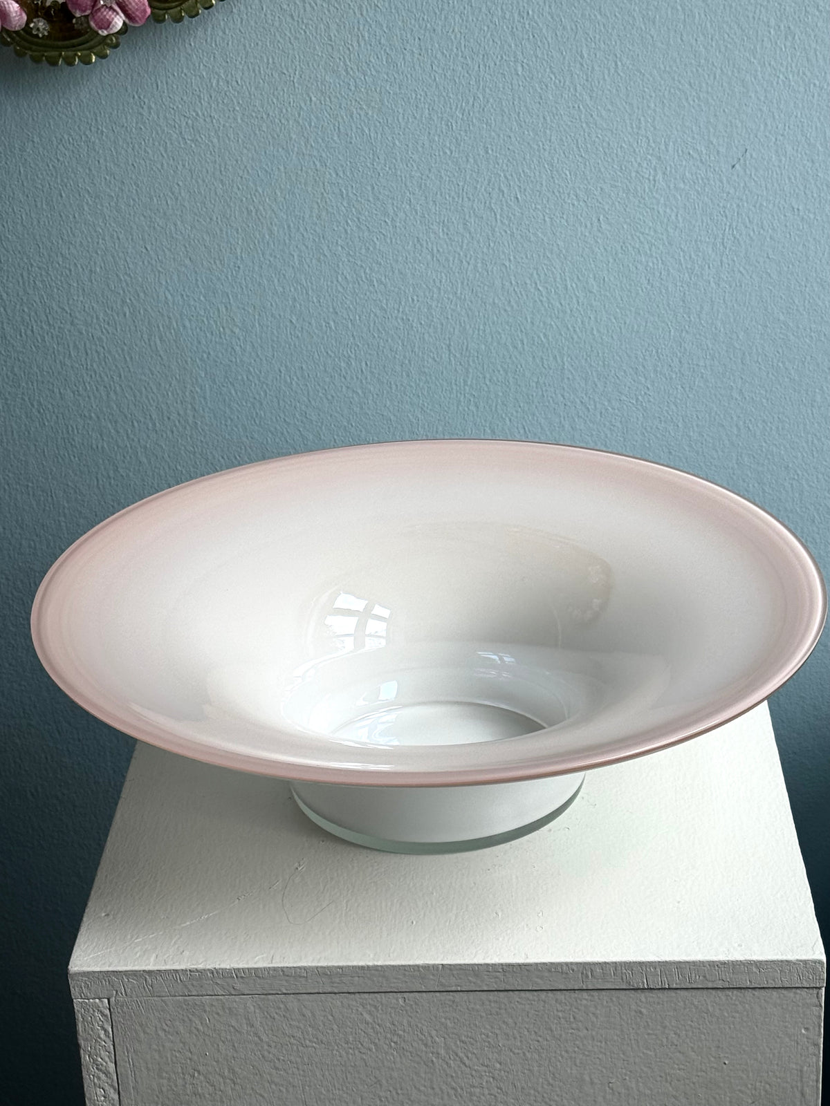 Murano vase and bowl