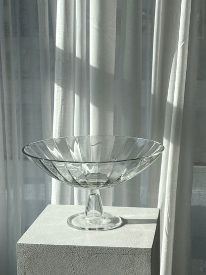 Glass centerpiece