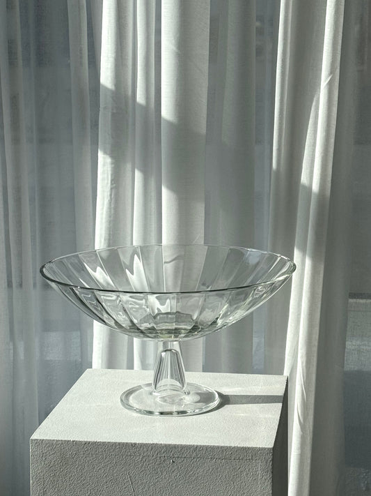 Glass centerpiece