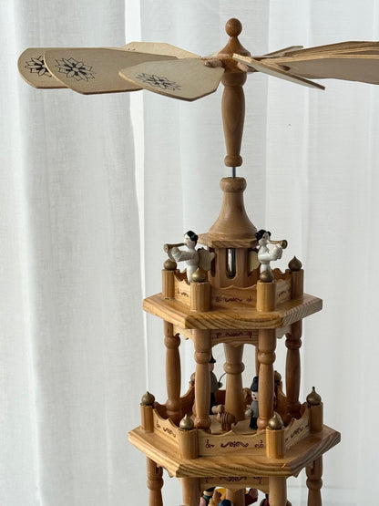 3 tier wooden pyramid