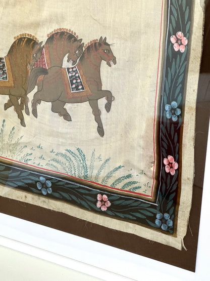 Framed horses