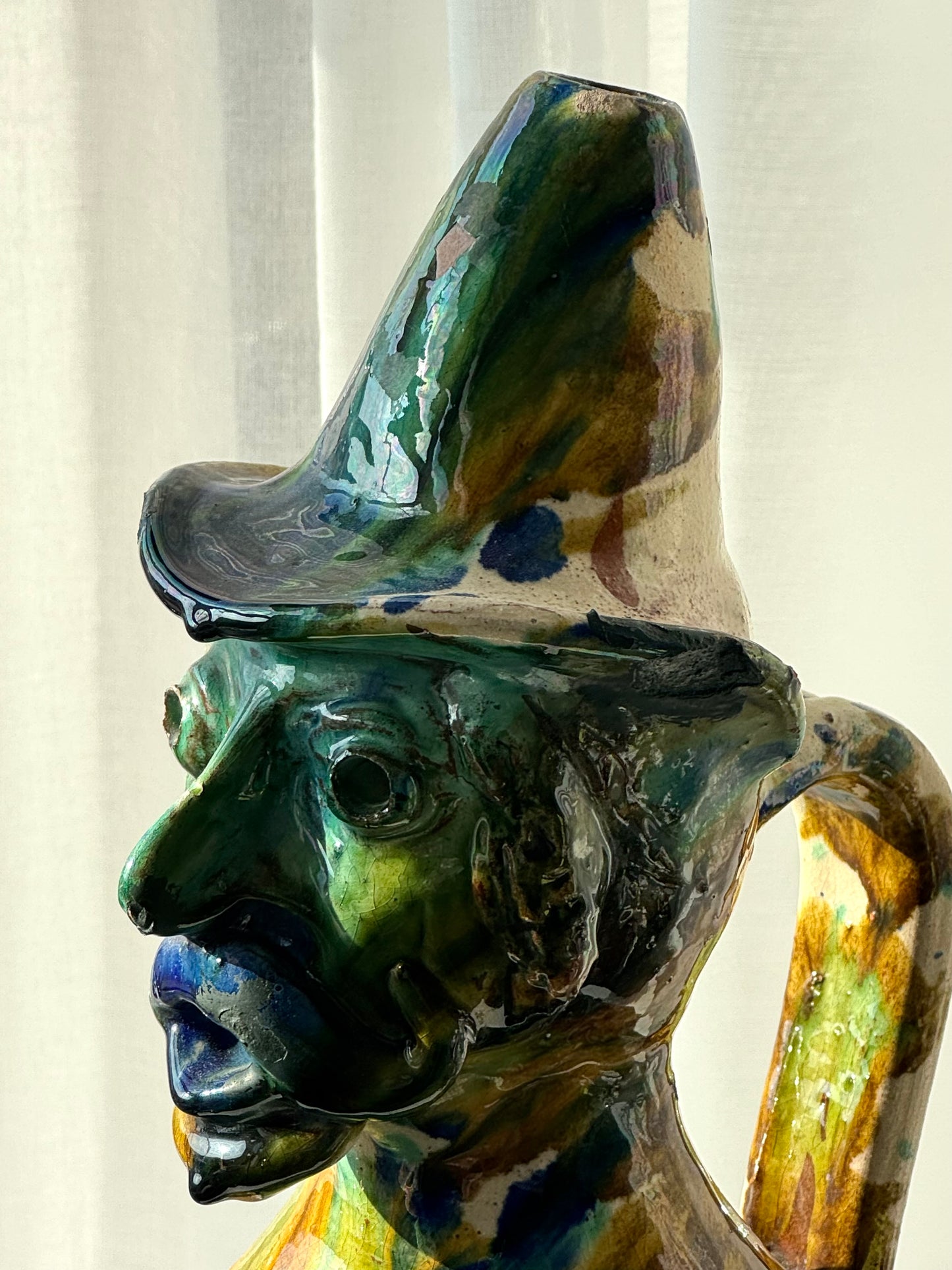 Handmade sculptural vase