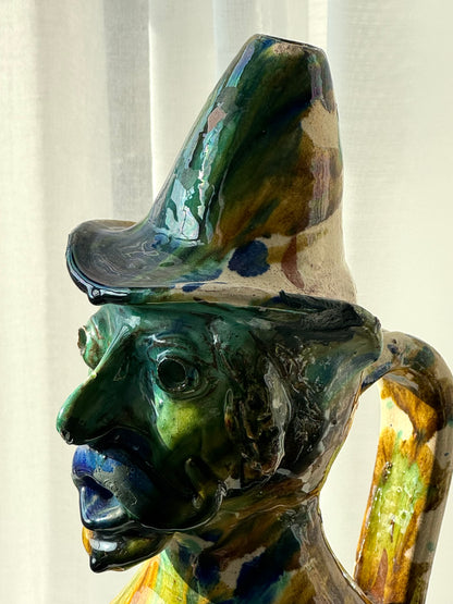 Handmade sculptural vase
