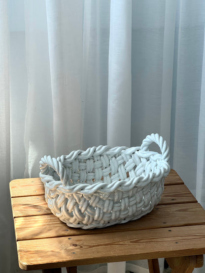 Ceramic basket
