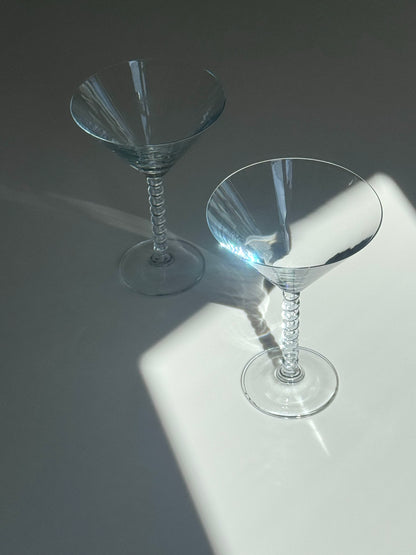 Cocktail glasses