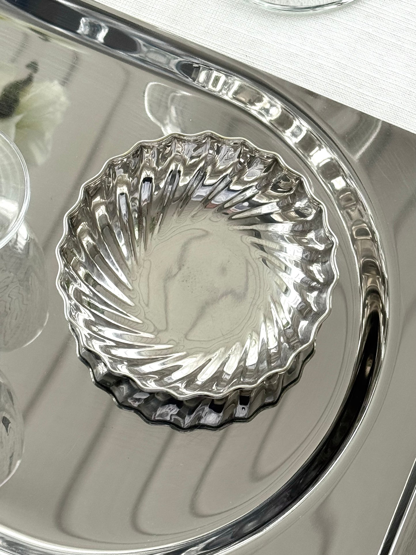 Silver plated bowl