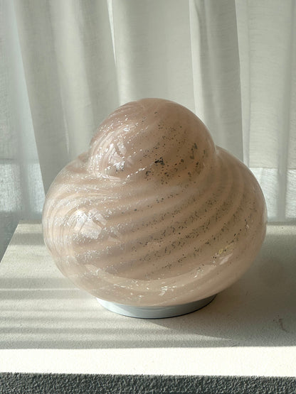 Pink Murano lamp