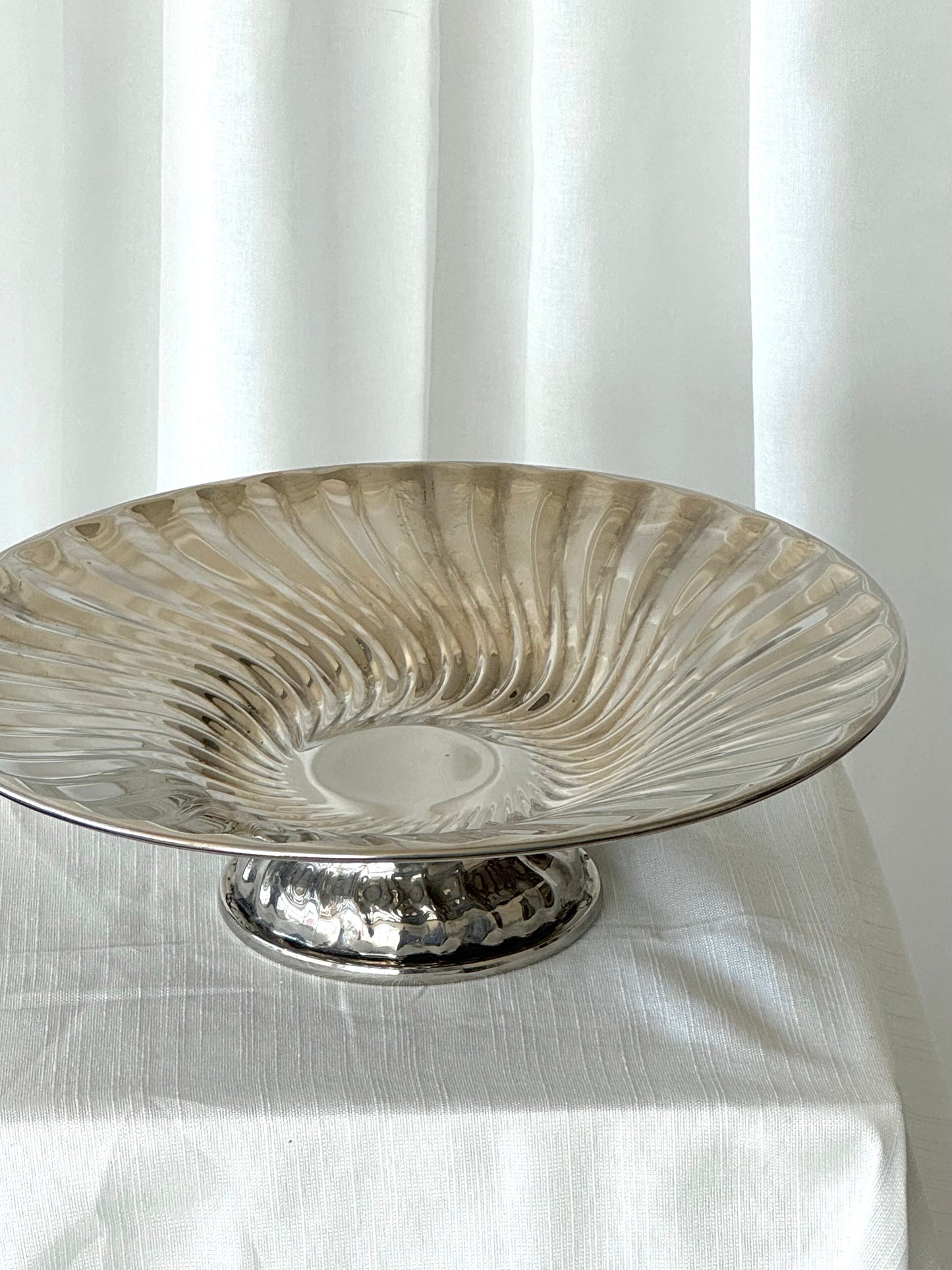 Silver plated stand
