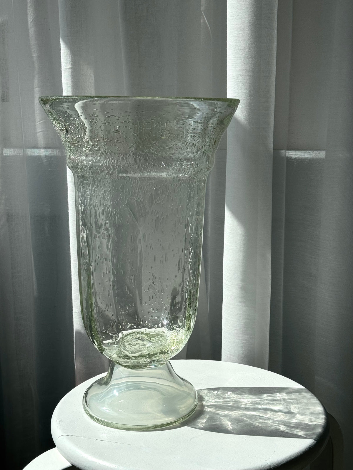Large hurricane vase