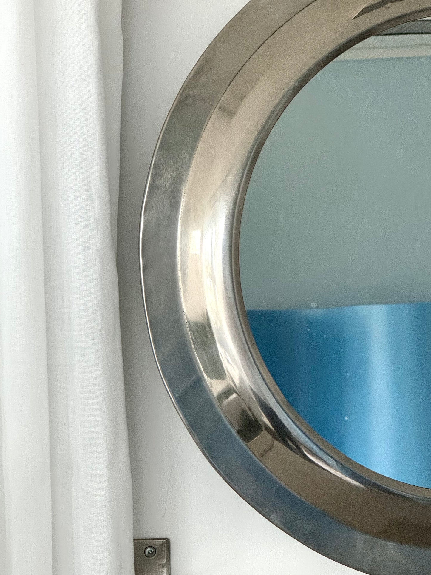 Vintage Steel mirror